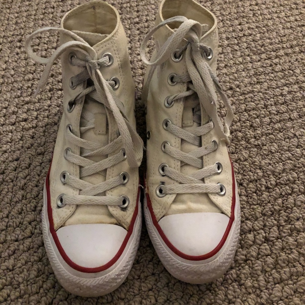Old high top converse